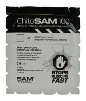 Chito SAM Haemostatic dressing - 10cm x 10cm