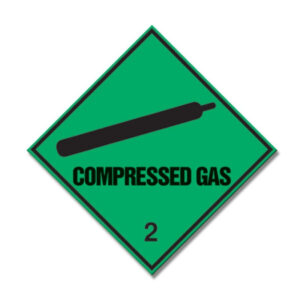 Compressed Gas - Sticker