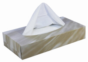 Tissues -  2-ply white paper